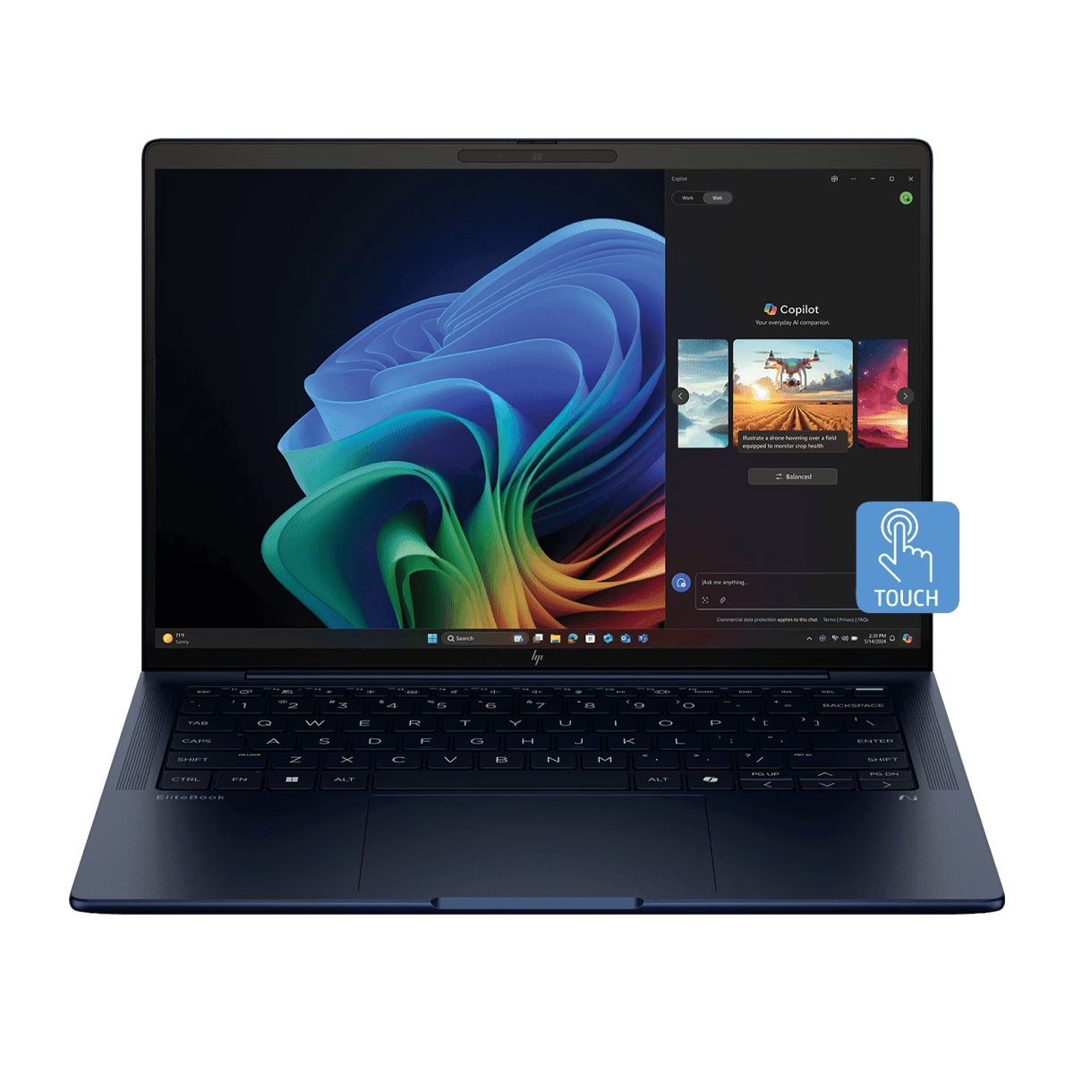 HP EliteBook X G1i 14'' FHD+ Touchscreen Business Laptop (B98K9PT)