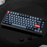 Keychron V1 Max 75% RGB Carbon Black Wireless Mechanical Keyboard - Jupiter Brown Switch