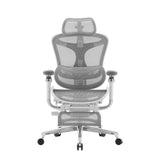 Sihoo C500 Mesh Ergonomic Office Chair with Footrest - White