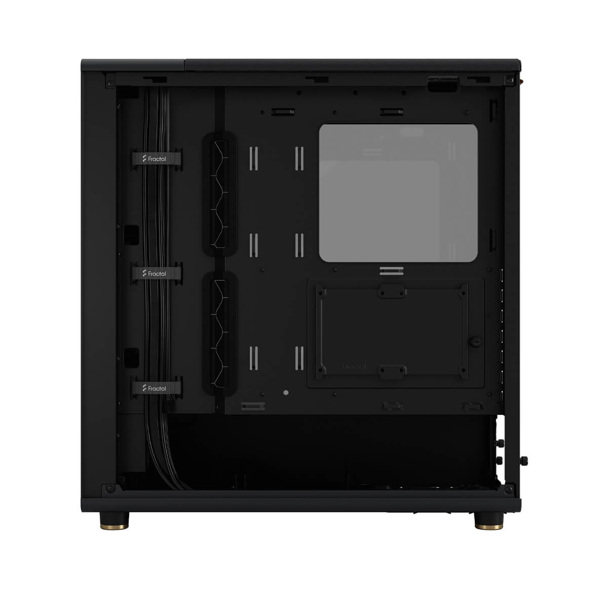 Fractal Design North Mid-Tower Case - Charcoal Black TG Dark