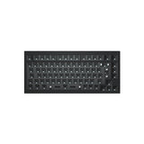 Keychron Q1-C2 QMK 75% Custom Mechanical Keyboard Phantom Blue Switch Carbon Black