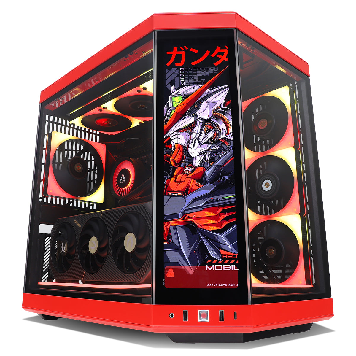 Abyssal AMP RTX 5080 Ryzen 7 9800X3D Gaming PC - FLAME Infinite Edition