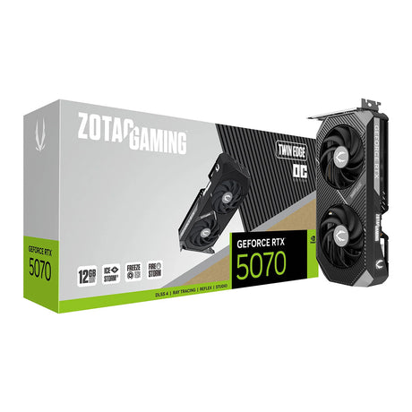 ZOTAC GeForce RTX 5070 TWIN EDGE OC 12GB Graphics Card