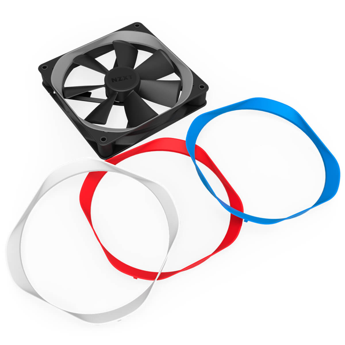 NZXT Aer P 140mm PWM Static Pressure Fan - OEM Packaging - Black