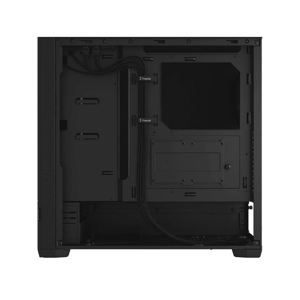 Fractal Design Pop Silent Mid Tower Case - Black Solid Panel