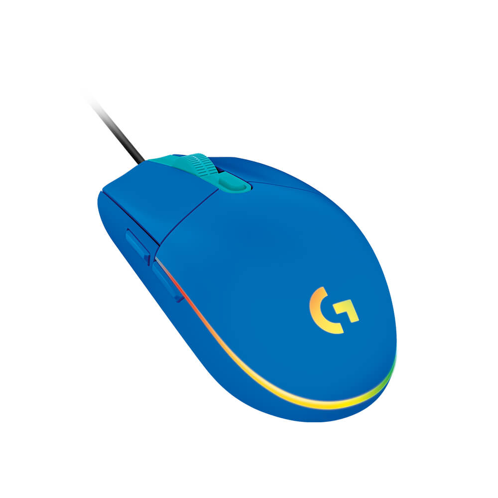 Logitech G203 LightSync RGB Wired Gaming Mouse - Blue