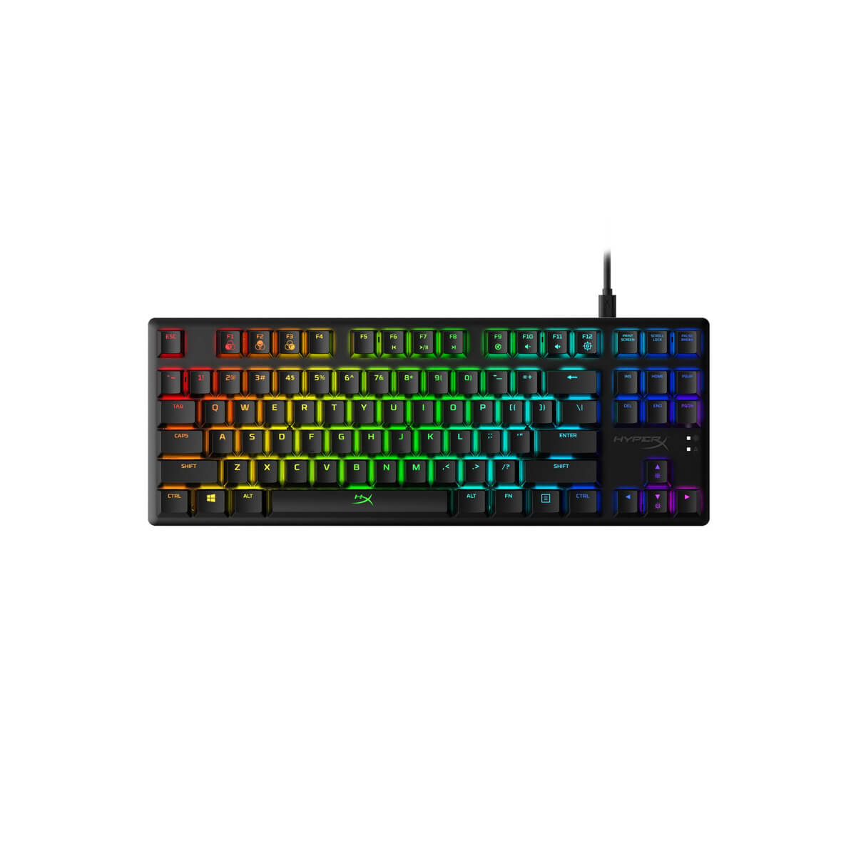 HyperX Alloy Origins Core RGB Mechanical TKL Gaming Keyboard - Red Switch