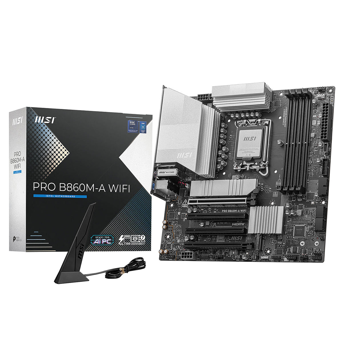 MSI PRO B860M-A WIFI mATX Motherboard