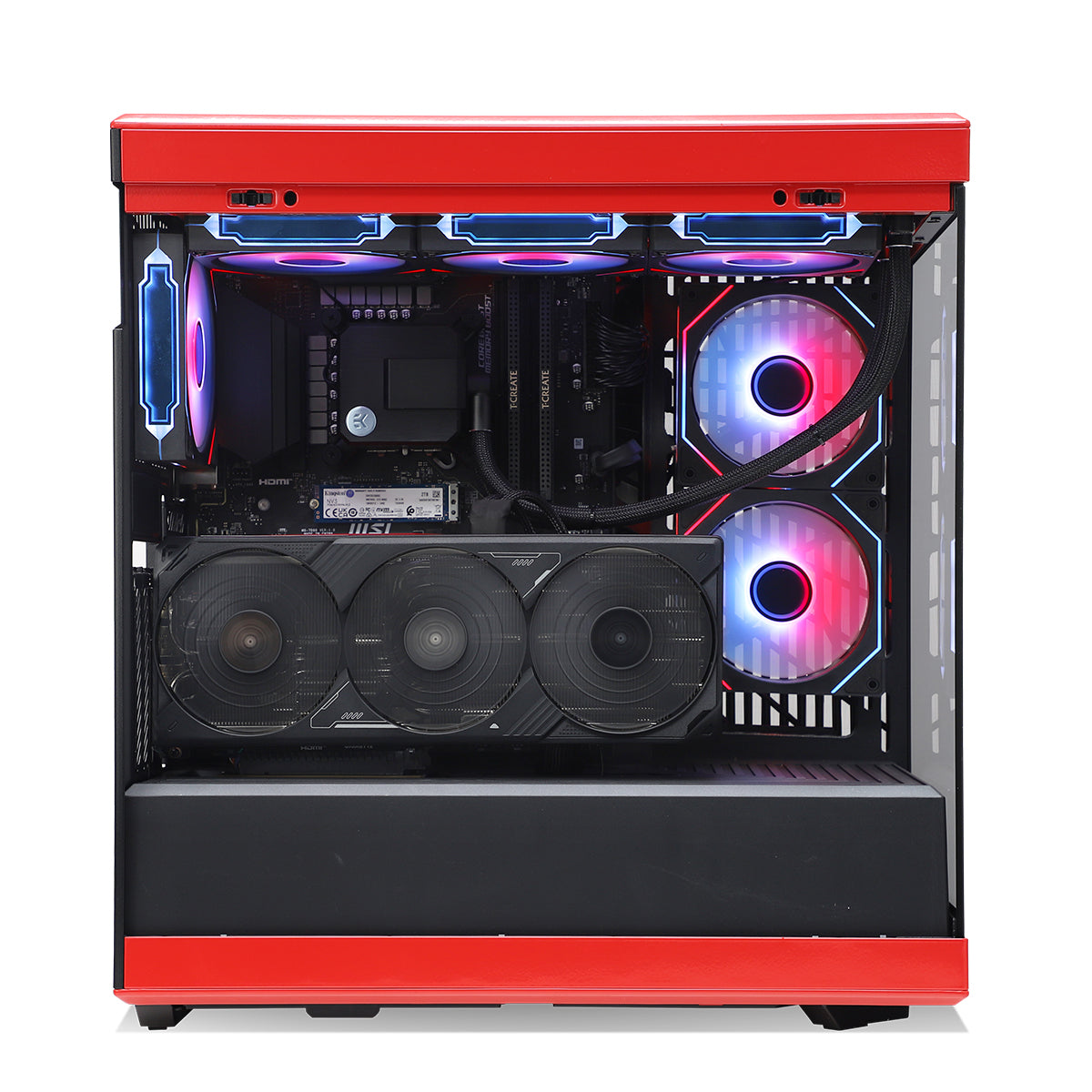 Empyreal LUX RTX 5070 Ti Core i7-14700F Gaming PC - Flame