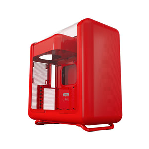 Hyte X50 Tempered Glass ATX Mid Tower Case - Wild Cherry