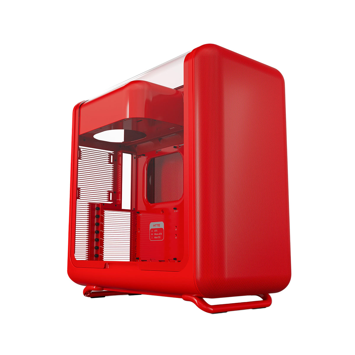 Hyte X50 Tempered Glass ATX Mid Tower Case - Wild Cherry