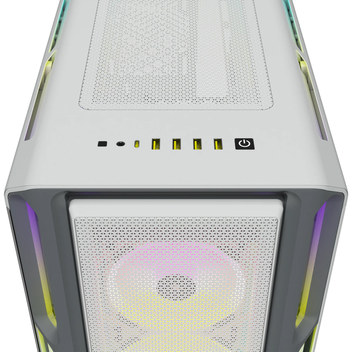 Corsair iCUE 5000T RGB Mid-Tower Case - White