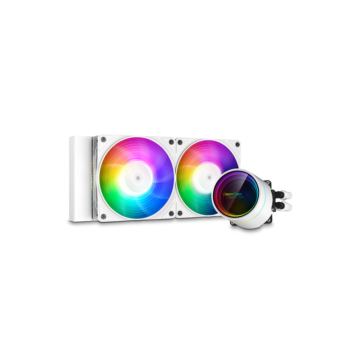 Deepcool Castle 240EX A-RGB  V2 AIO Liquid Cooler - White