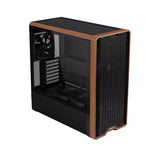 Lian Li Lancool 217 Wood ATX TG Mid Tower Case - Black