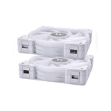 Thermaltake SWAFAN EX14 Magnetic PWM RGB Fan White Edition - 3 Pack