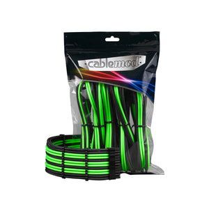 CableMod PRO ModMesh 12VHPWR Cable Extension Kit - Black/Ligh Green