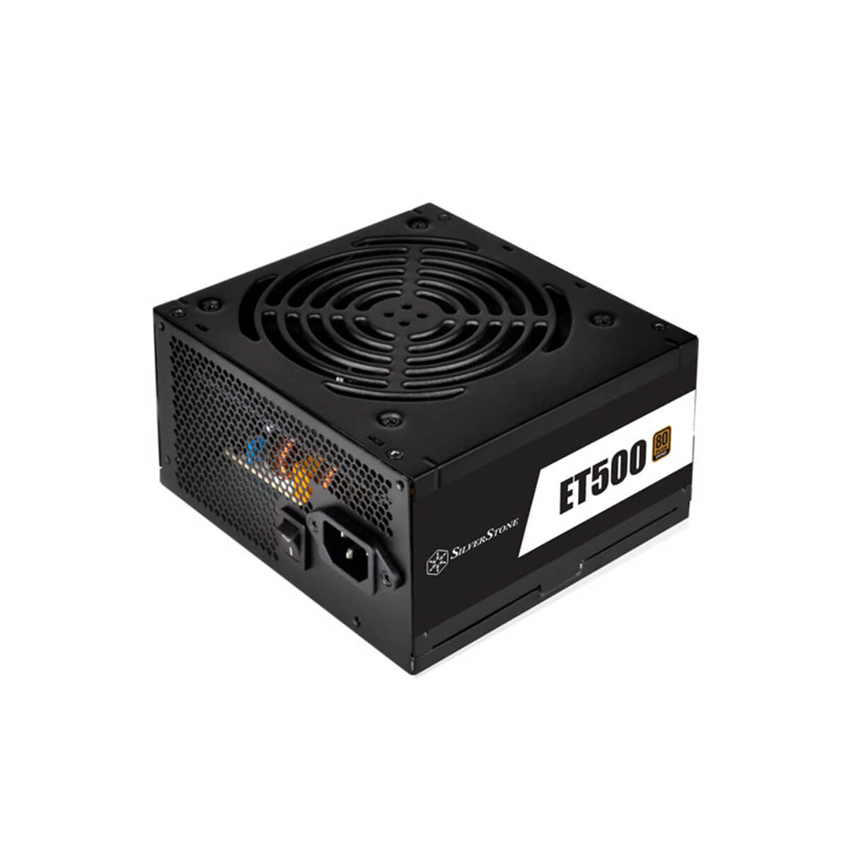 Silverstone ET500-B 500W Black Cable 80Plus Bronze Power Supply