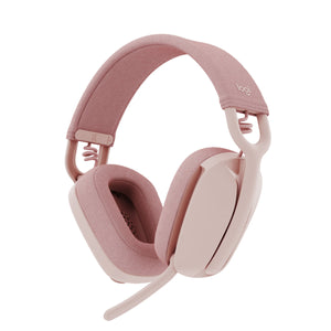 Logitech Zone Vibe 100 Wireless Headset - Rose