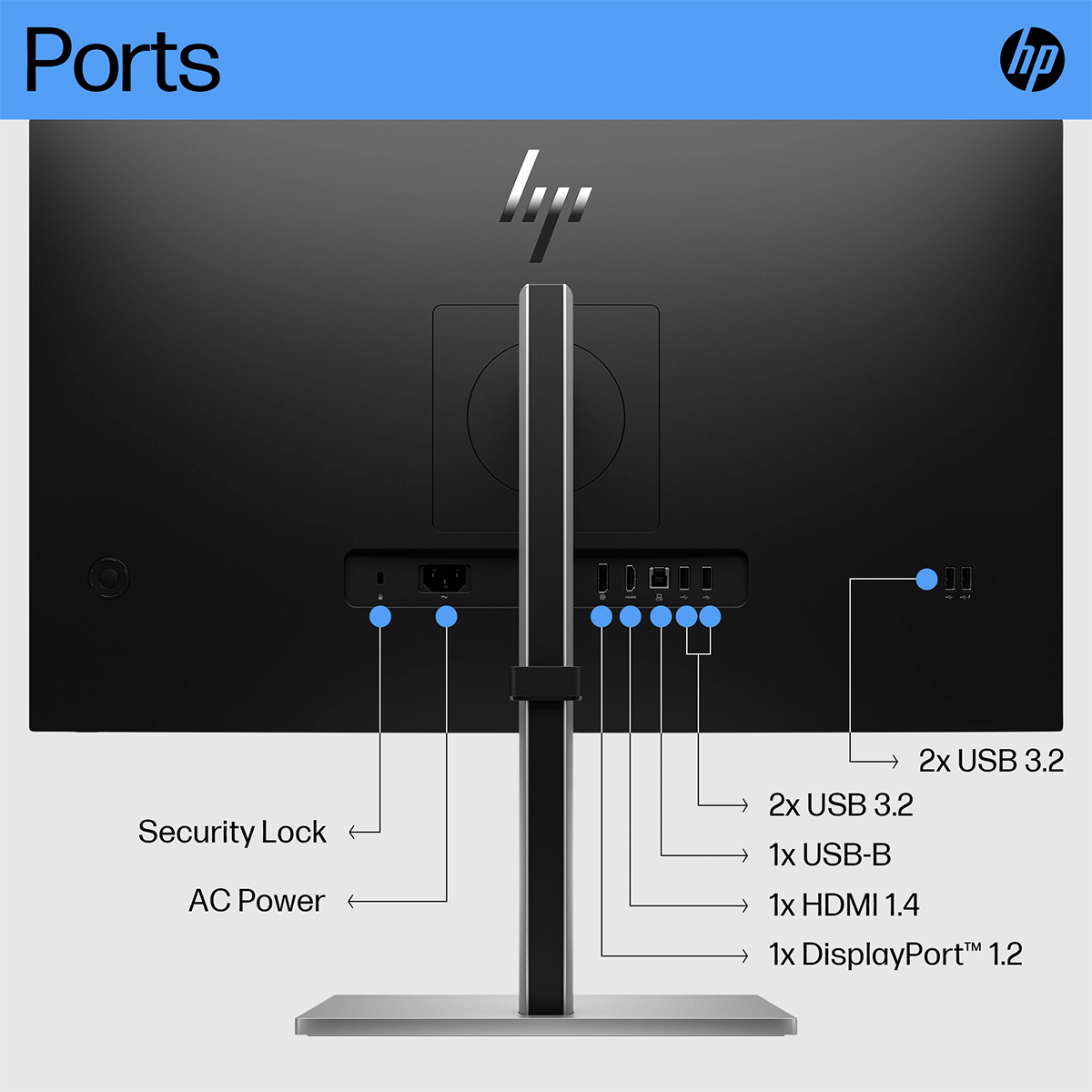 HP E27 G5 27" FHD IPS Monitor