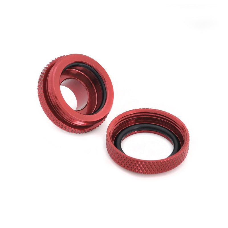 Bitspower Multi-Link Fitting For OD 16mm - Deep Blood Red