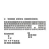 Glorious Polychroma V2 RGB Keycap Set