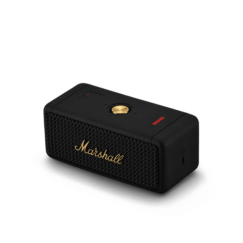 Marshall Emberton II Portable Bluetooth Speaker BLACK & BRASS