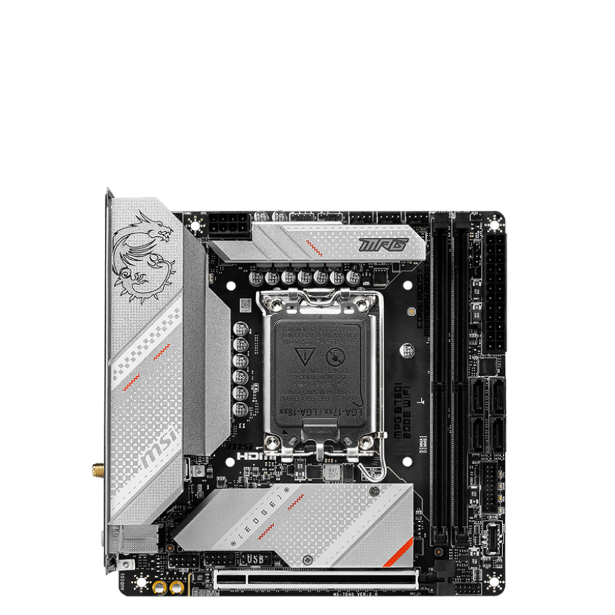 MSI MPG B760I EDGE WIFI DDR5 Mini ITX Gaming Motherboard