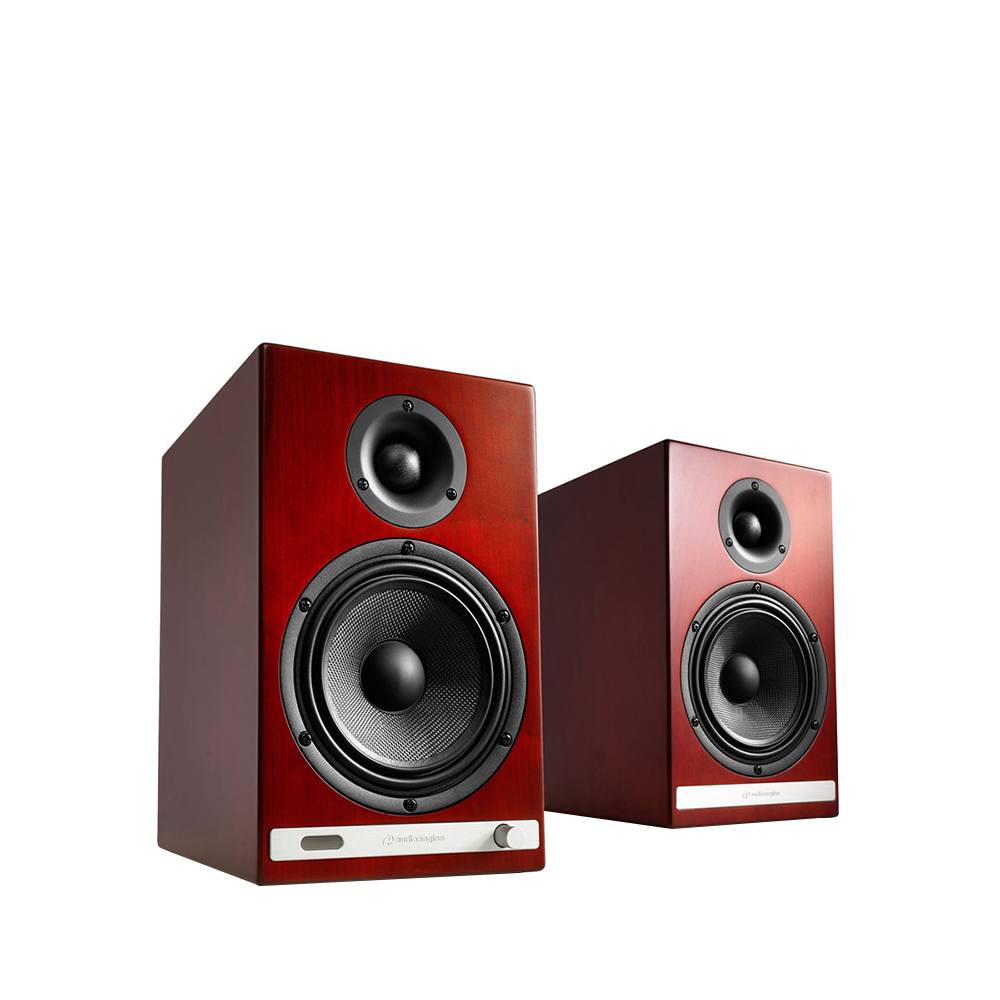 Audioengine HD6 Powered Bookshelf Speakers - Cherry