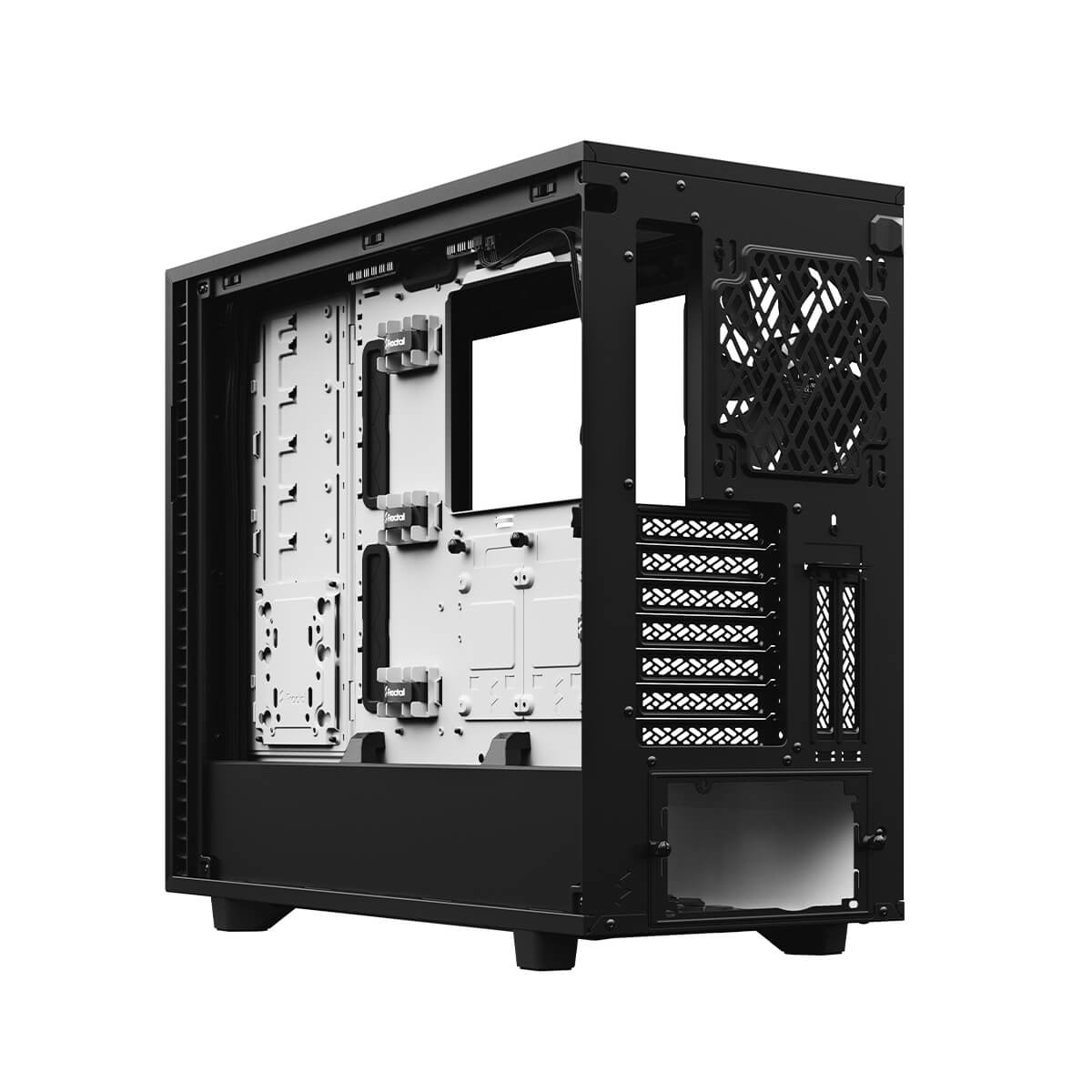 Fractal Design Define 7 Mid Tower Black / White Tempered Glass Clear