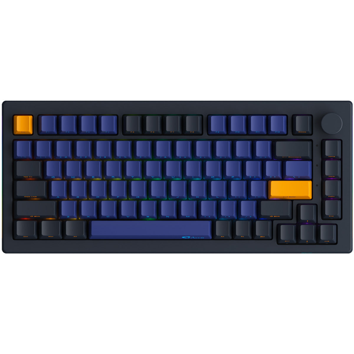 Akko 5075B Plus SP Horizon 75% RGB Wireless Mechanical Keyboard - Creamy Blue Switch