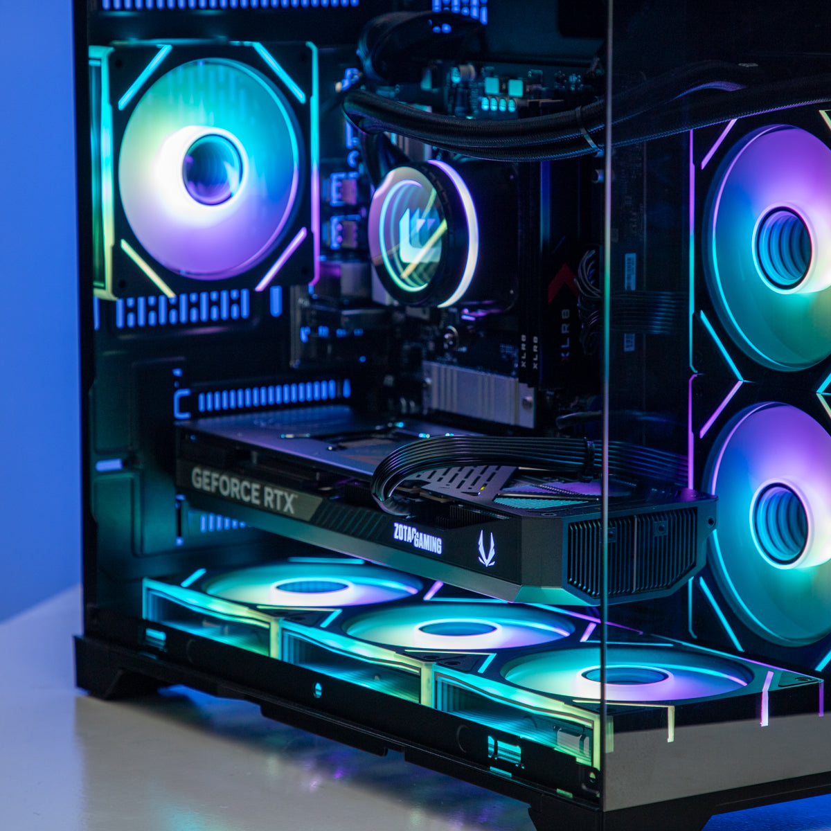 Neutrino AMP RTX 5070 Ti Ryzen 7 7800X3D Gaming PC - BLACK