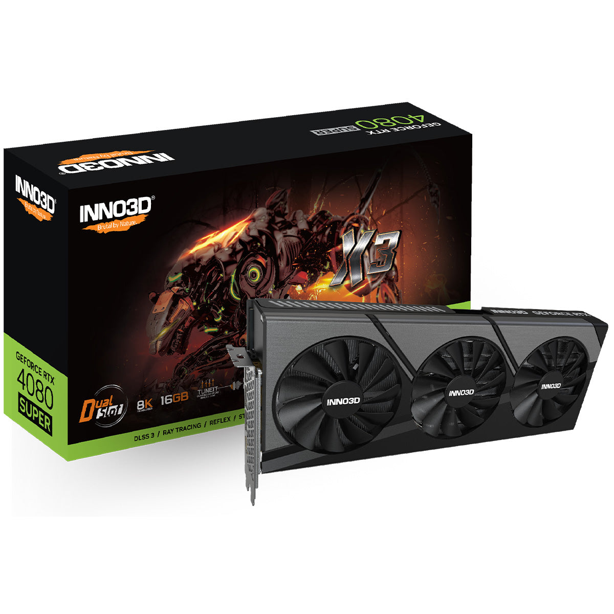 INNO3D GeForce RTX 4080 SUPER X3 16GB Graphics Card