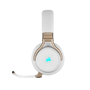 Corsair VIRTUOSO RGB Wireless Hi-Fi Gaming Headset - Pearl