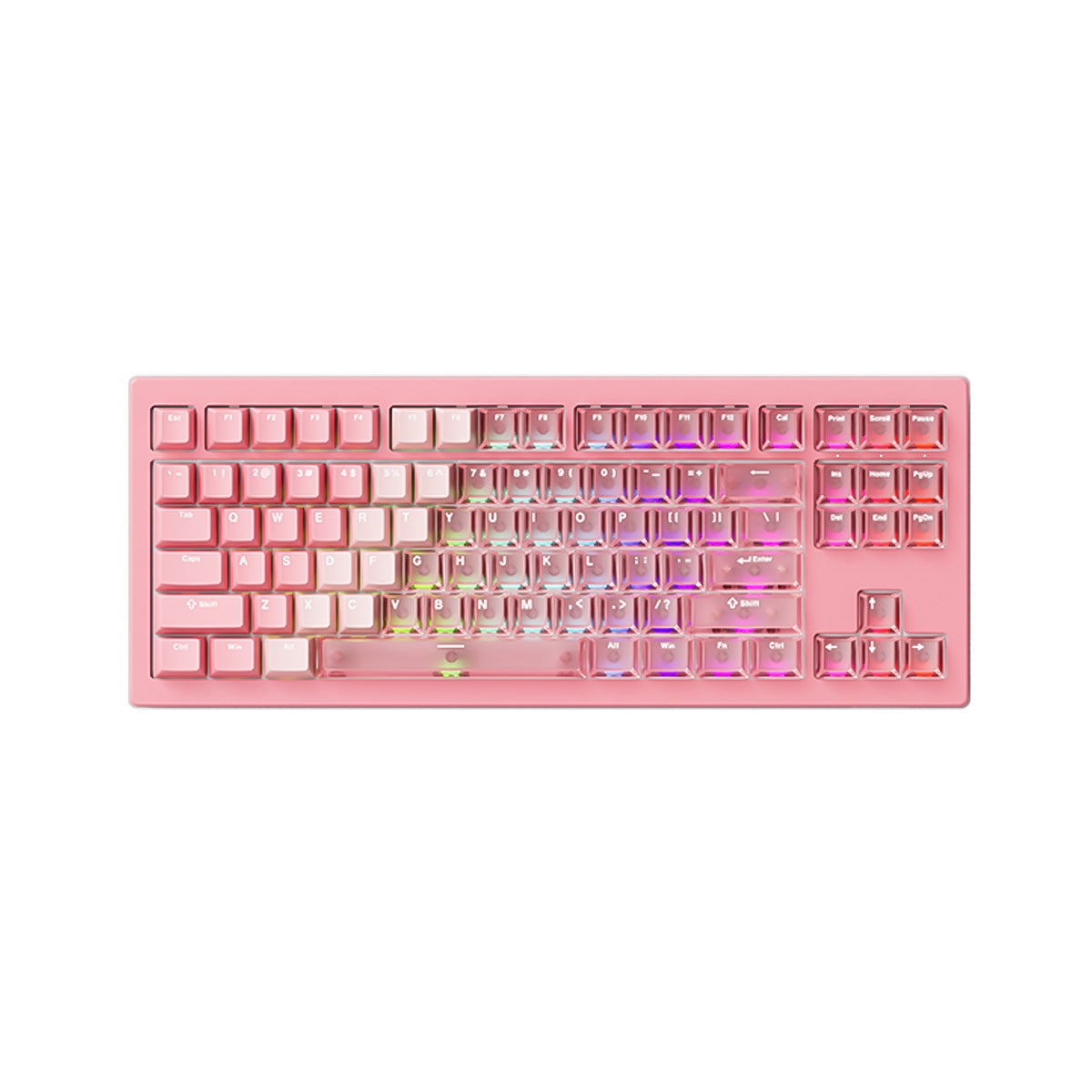 Akko 5087 V3-HE Pink TKL Wireless Hall-Effect Gaming Keyboard - AstroAim Switch