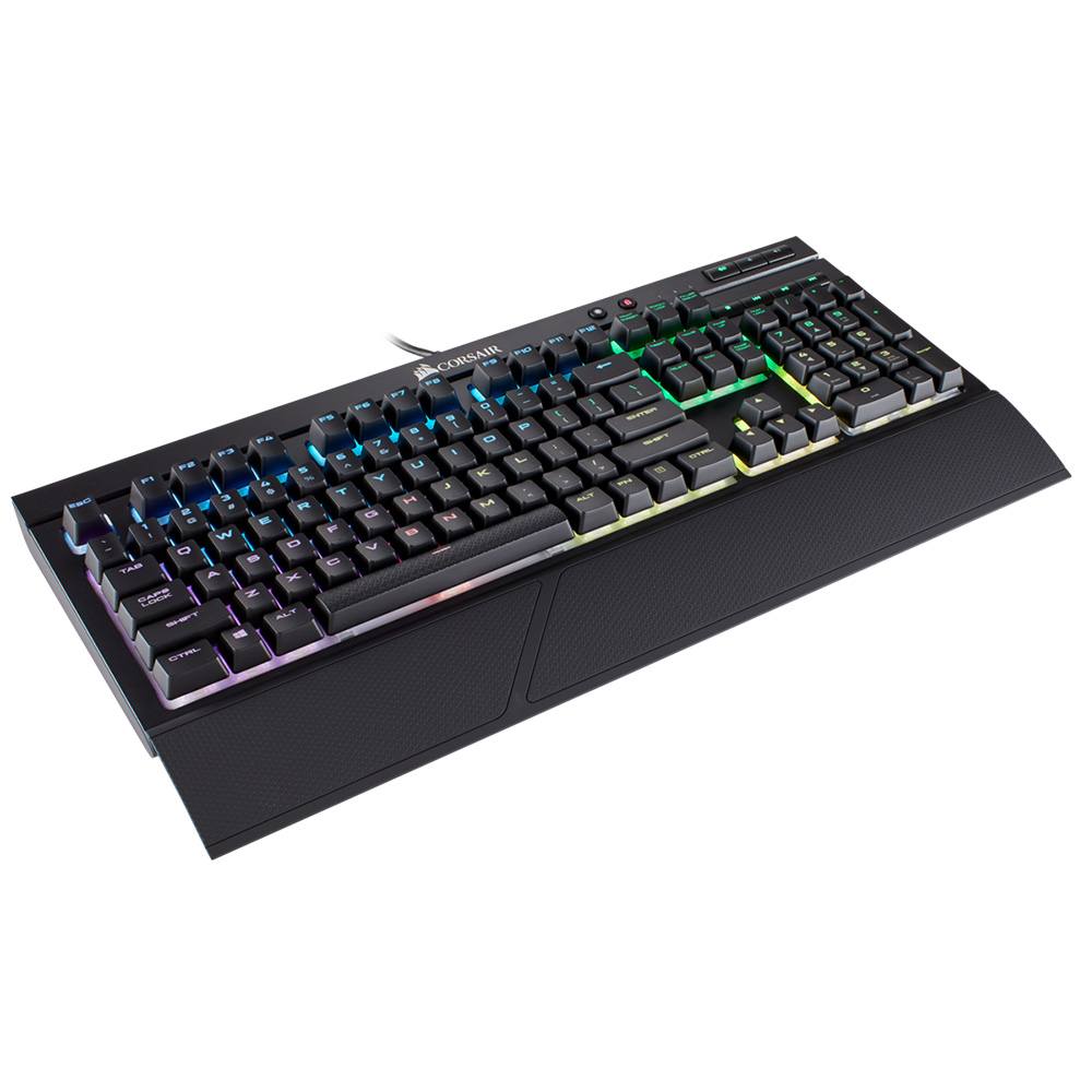 Corsair K68 RGB Mechanical Gaming Keyboard - Cherry MX Red