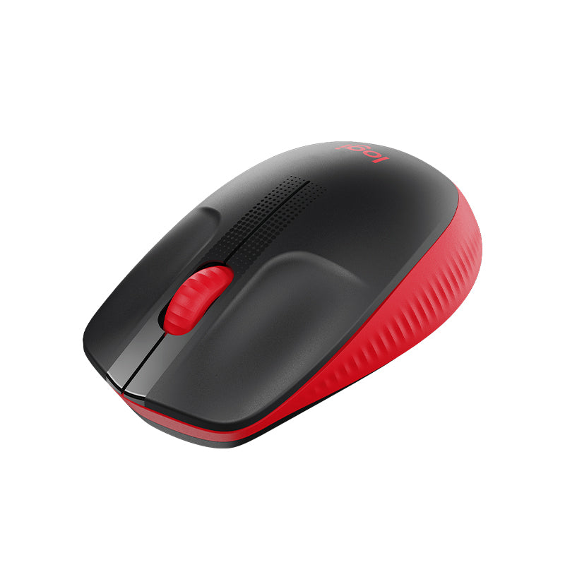 Logitech M190 Full Size Wireless Mouse Red