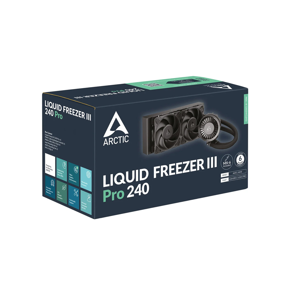 Arctic Liquid Freezer III PRO 240 AIO CPU Cooler - Black