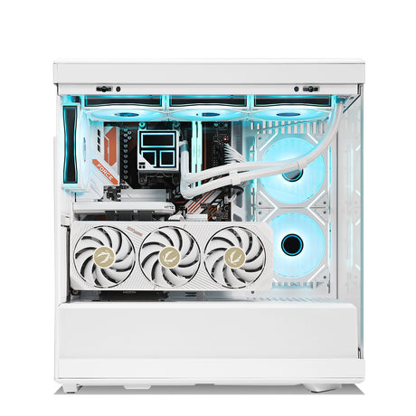 Entropy RTX 5070 Ryzen 7 9850X3D Gaming PC - Snow