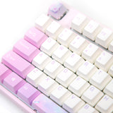 Varmilo VEM87 Dreams On Board TKL Mechanical Keyboard - EC Sakura V2 Linear Switch