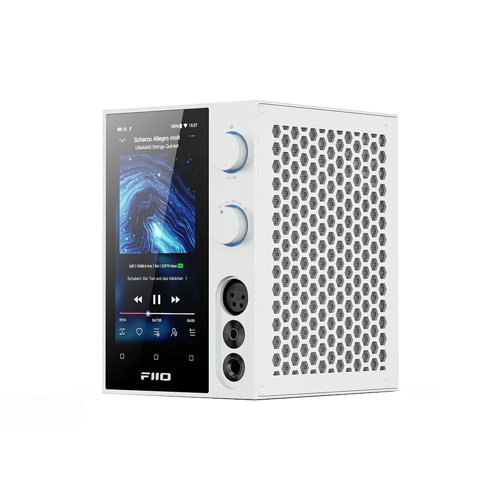 FiiO R7 Hi-Res Streaming Amplifier Desktop System White