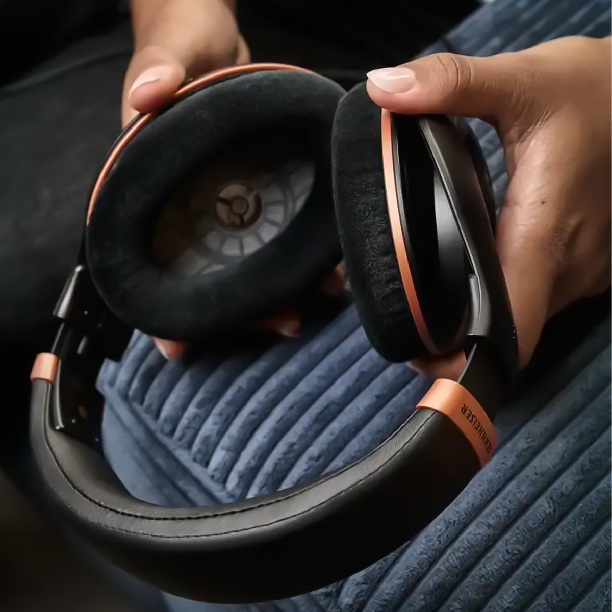 Sennheiser HD505 Dynamic Open Back Headphones - Copper