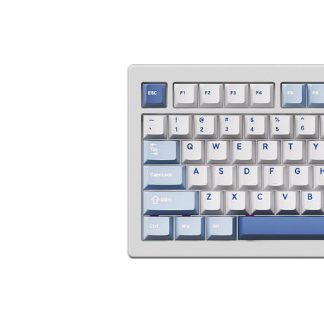 Akko 5075 V3 Glacier White 75% Wireless Mechanical Keyboard - Piano Switch