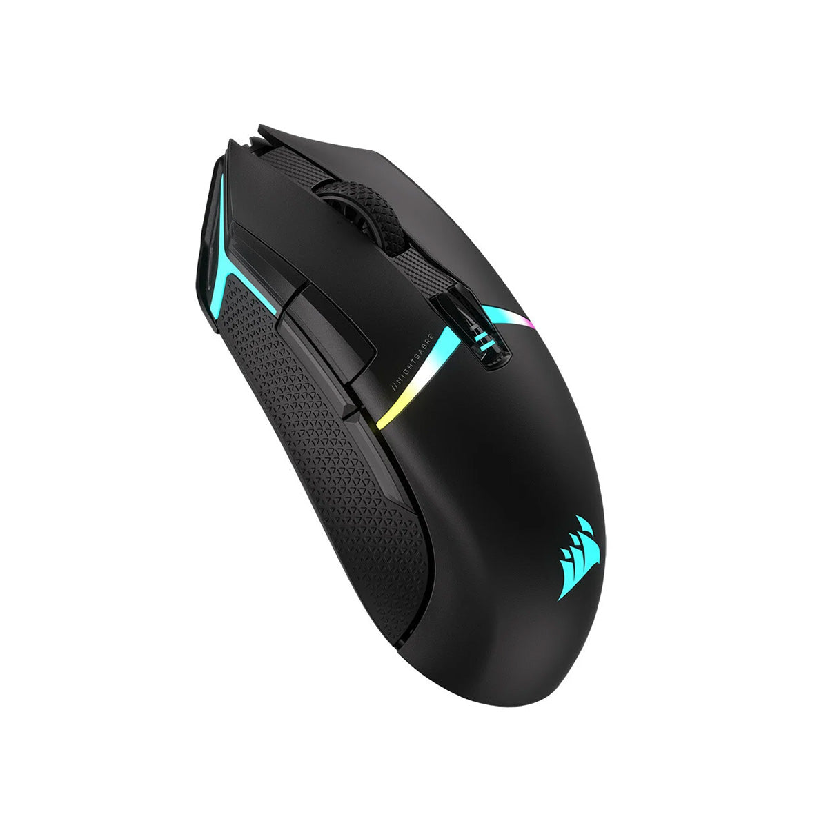 Corsair Nightsabre Wireless Gaming Mouse Backlit RGB LED Optical - Black