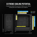 Corsair 3000D Airflow Tempered Glass Mid Tower - Black