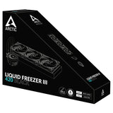 Arctic Liquid Freezer III 420 AIO CPU Cooler - Black