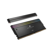 Corsair CMP64GX5M2X6600C32 DOMINATOR TITANIUM 64GB (2X32GB) DDR5-6600 CL32 Memory + Black Fin Accessory Kit