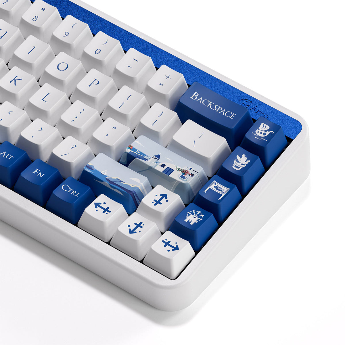 Akko Jin01 Santorini 65% Wireless Mechanical Keyboard - Rosewood Switch