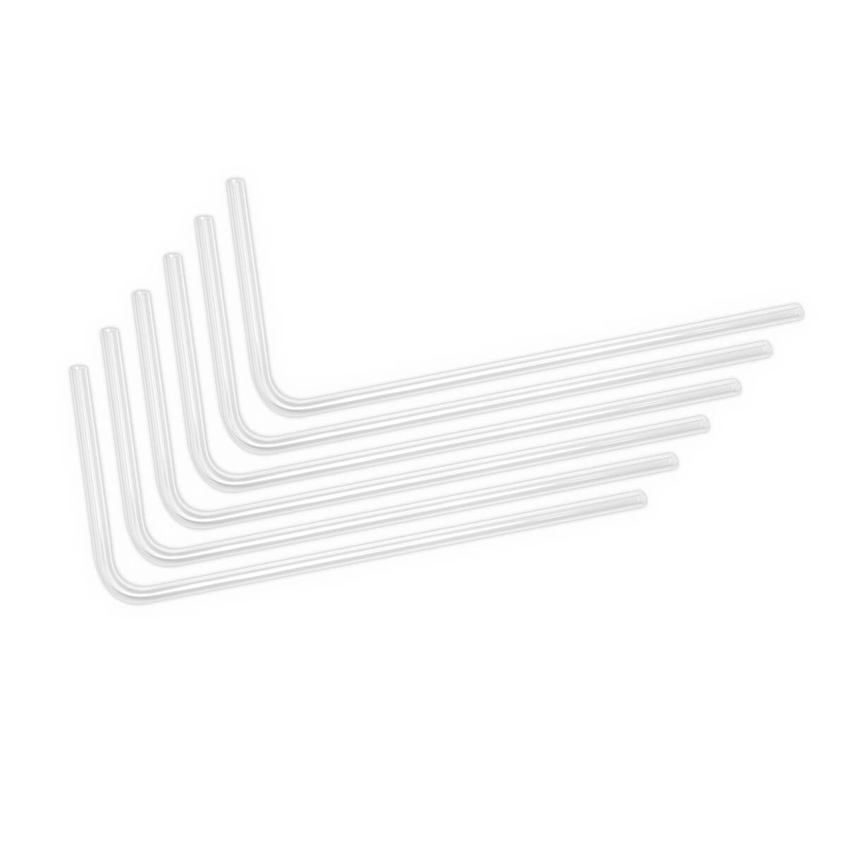 EKWB EK-Loop 16mm 0.8m Pre-Bent 90° Acrylic Hard Tube (6pcs)