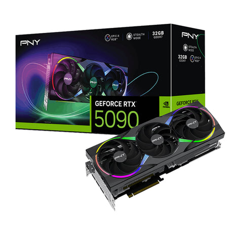 PNY GeForce RTX 5090 ARGB EPIC-X 32GB Graphics Card