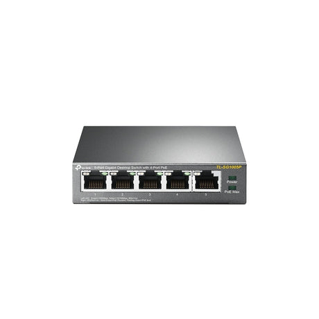 TP-Link TL-SG1005P 5-Port Gigabit Desktop Switch With 4-Port PoE